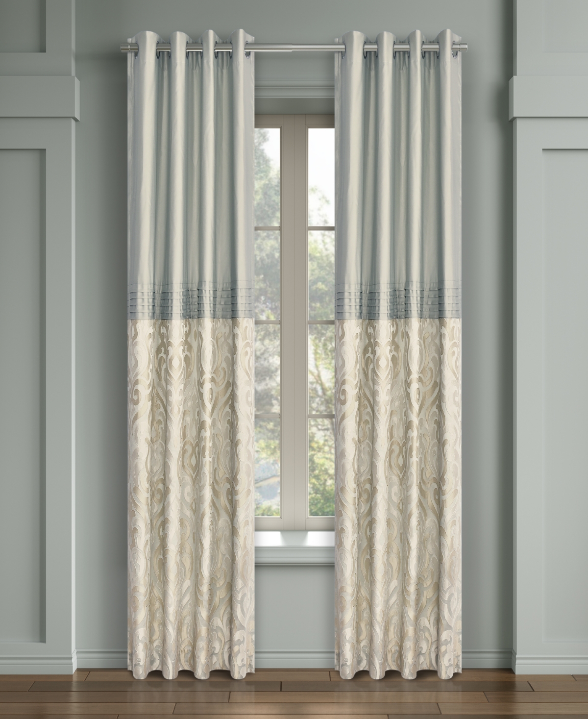 Royal Court Calmfield Grommet Panel Pair, 50" x 84"