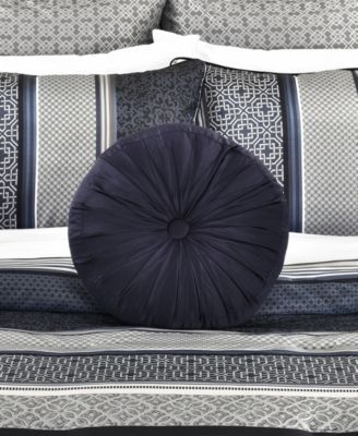 Carlisle Tufted Decorative Pillow, 15" Round