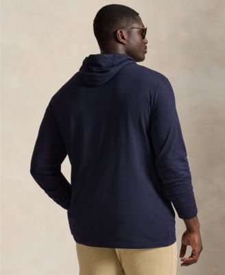 Men's Big & Tall Jersey Hooded T-Shirt