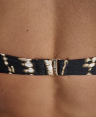 Women's Shirred U-Wire Bandeau Bikini Top