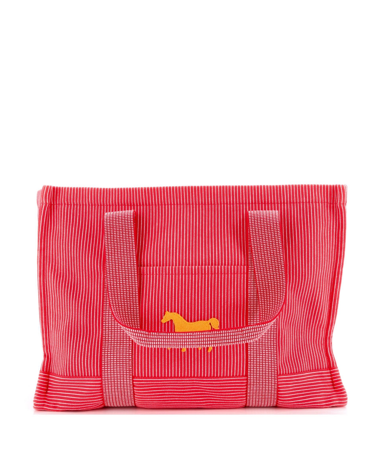 Pre-Owned HERMES Cavalcolor Nappy Bag Canvas