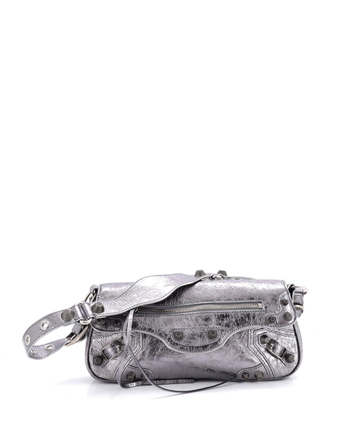 Pre-Owned Balenciaga Xs Le Cagole Giant Studs Sling Bag Leather