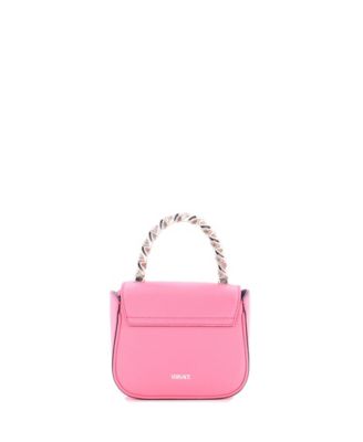 Small La Medusa Chain Top Handle Bag Leather