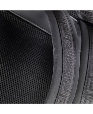 Medium La Greca Logo Backpack Nylon