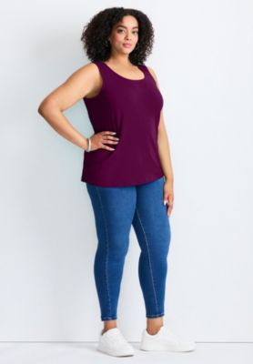 Plus Size Basic Layering Women's Tank