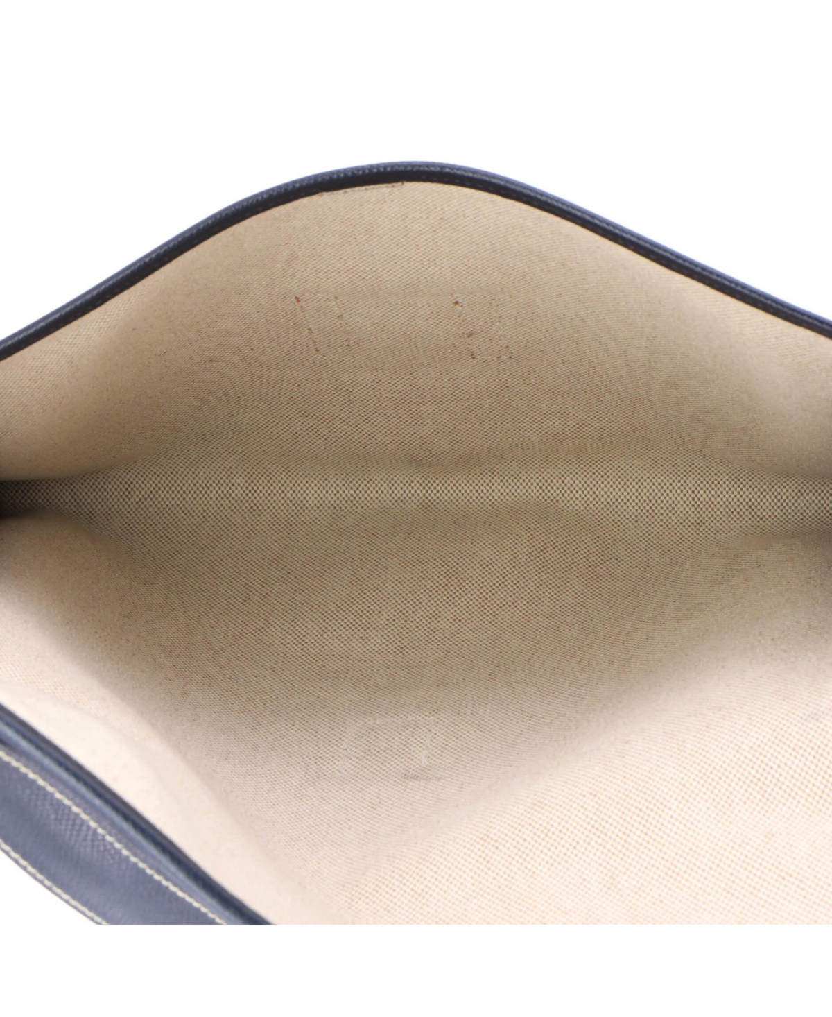 Pre-Owned HERMES Gm Jige Clutch Courchevel