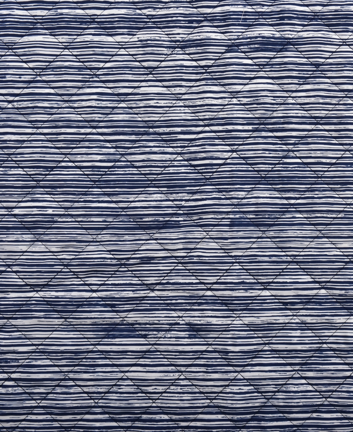 Royal Court Dalton Sleek Stripe 3-pc. Quilt Set, Full/queen In Blue