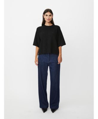 Women's MaFarinna Shimmer Short Sleeve Jumper