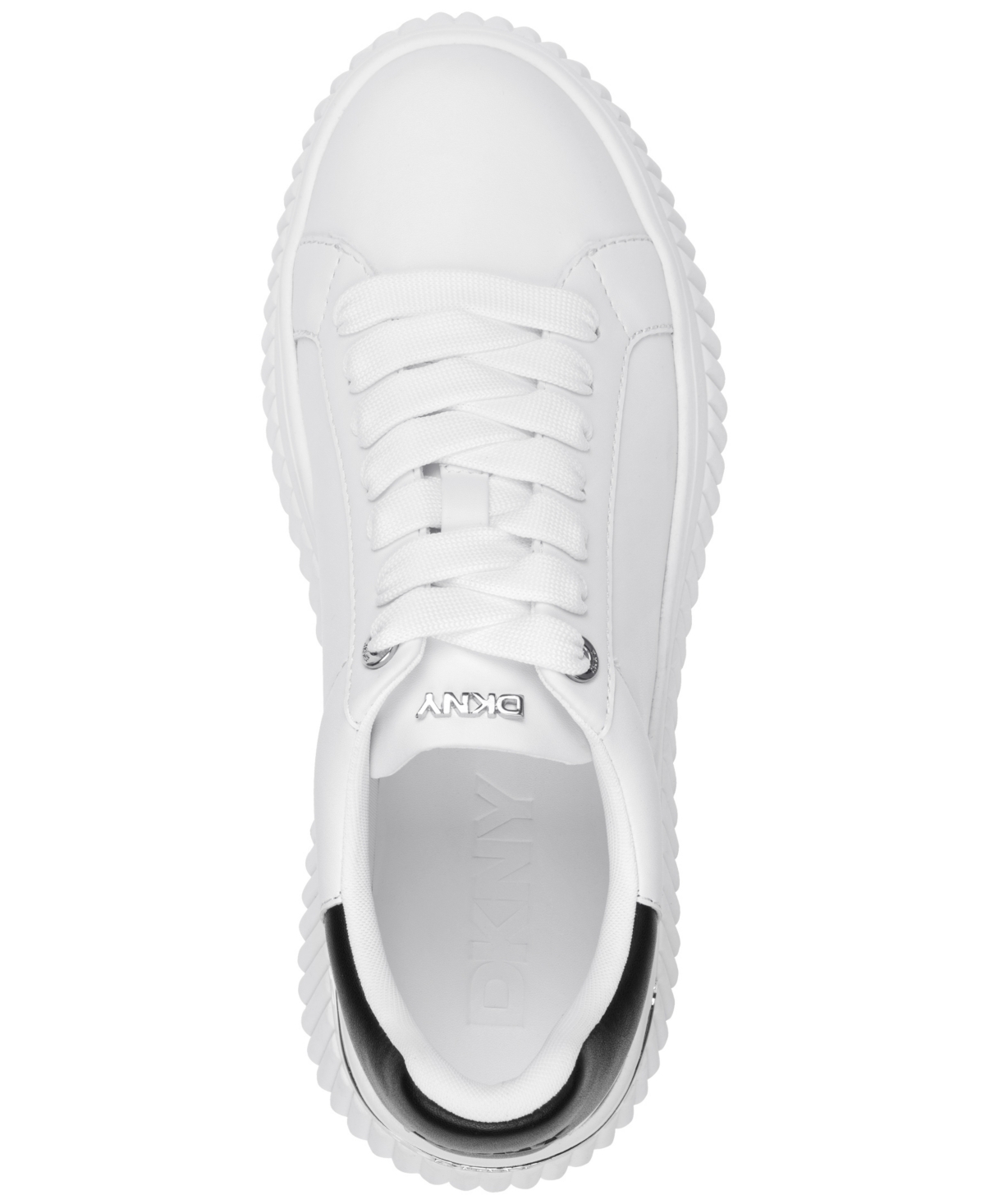 Dkny Lobeco Platform Sneaker In White