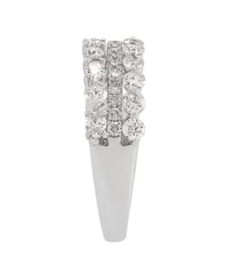 Multi Row Band Ring (1-1/4 ct. t.w.) in 14k White Gold