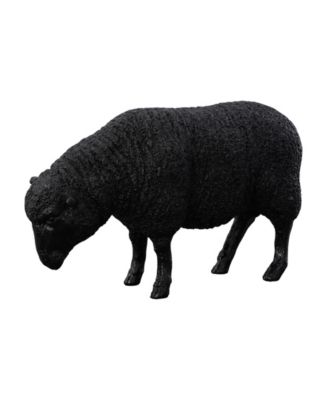 Sheep Gel Coat Resin Floor Sculpture