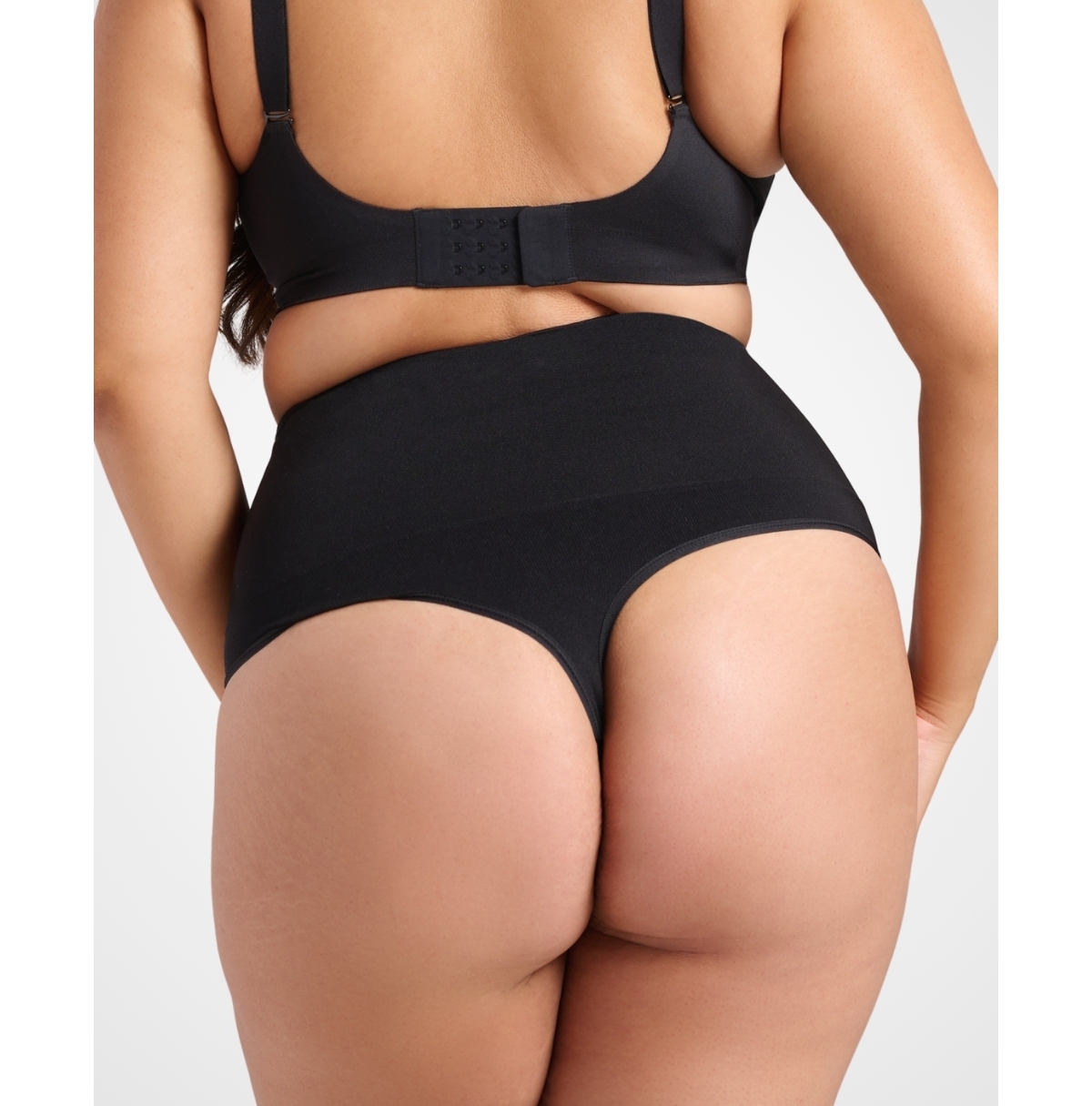 Siella Women's Everyday Seamless Sculpt High Waist Shaping Thong