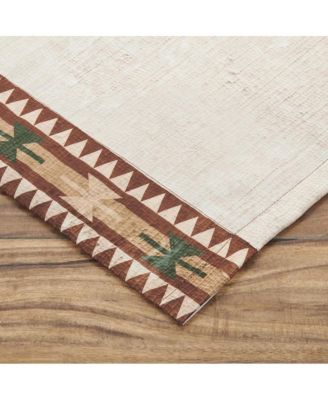 Greenland Home by The Lake Window Valance - 84x16+2", Natural