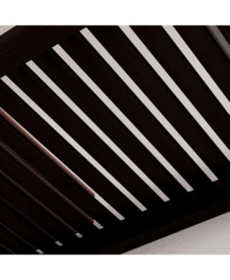 Solid Wood Walk-In Closet Organizer with 5 Drawers and Solid Wood Doors