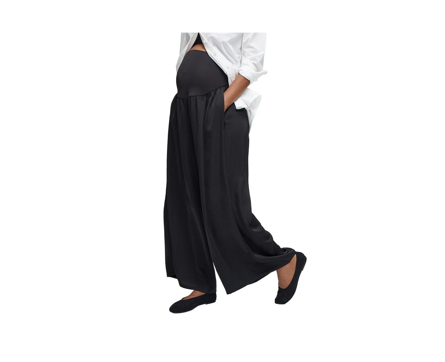 Women's Flowy Wide Leg Woven Pant