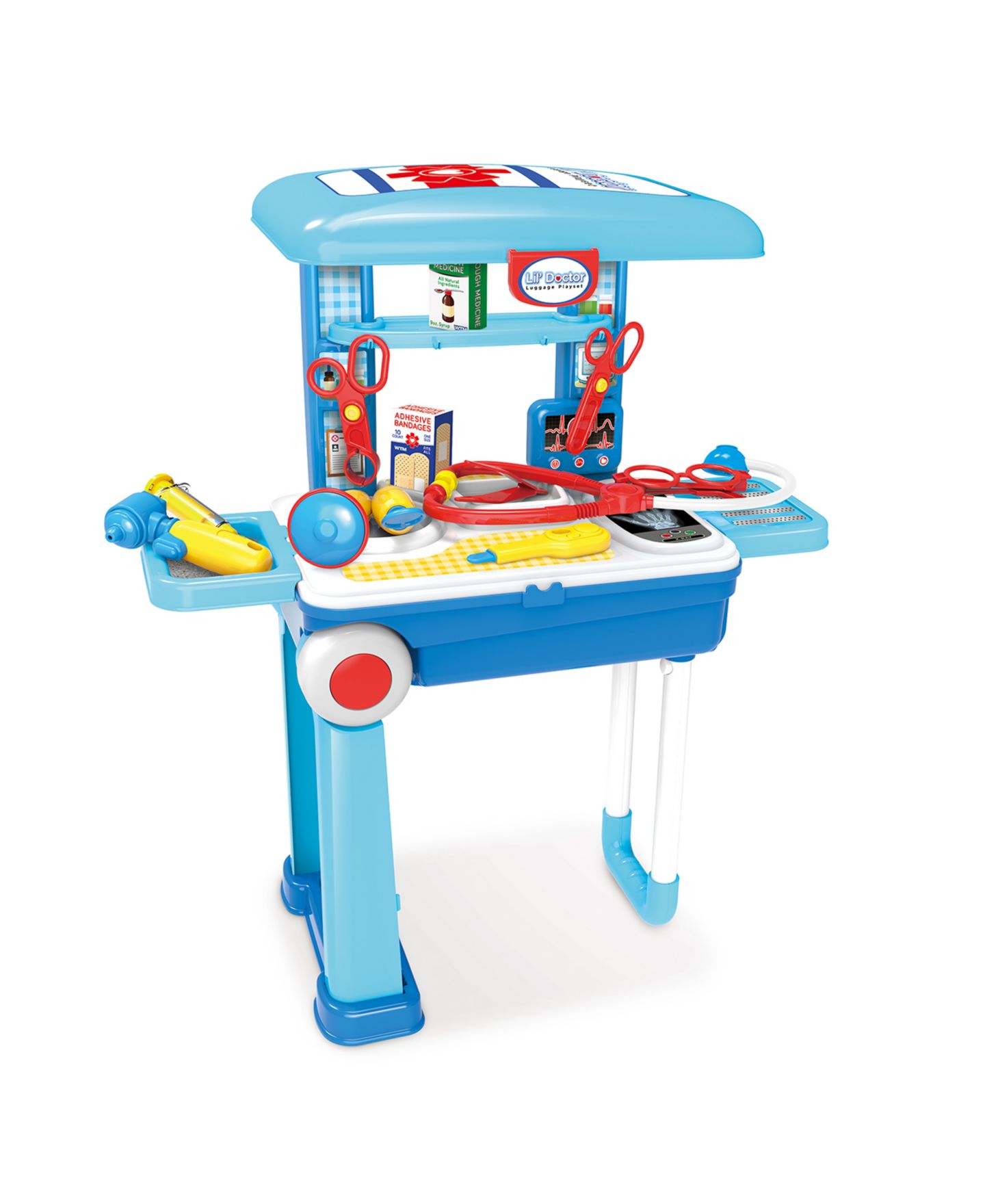 Детский игровой набор World Tech Toys Lil' Doctor 23-Piece Suitcase Playset, Ages 3+ — фото 3