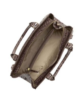 Finley Medium Leather Satchel Bag