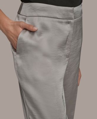 Women's Wide-Leg Mid-Rise Pants