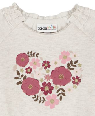 Girls' Toddler 4T-6X Long-Sleeve Top and Pants, 2-Piece Set