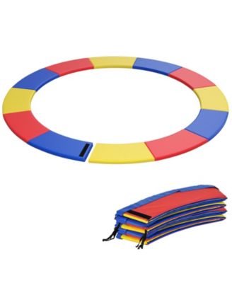 15 FT Trampoline Pad Replacement Safety Pad with Fixing Straps (Multicolor)