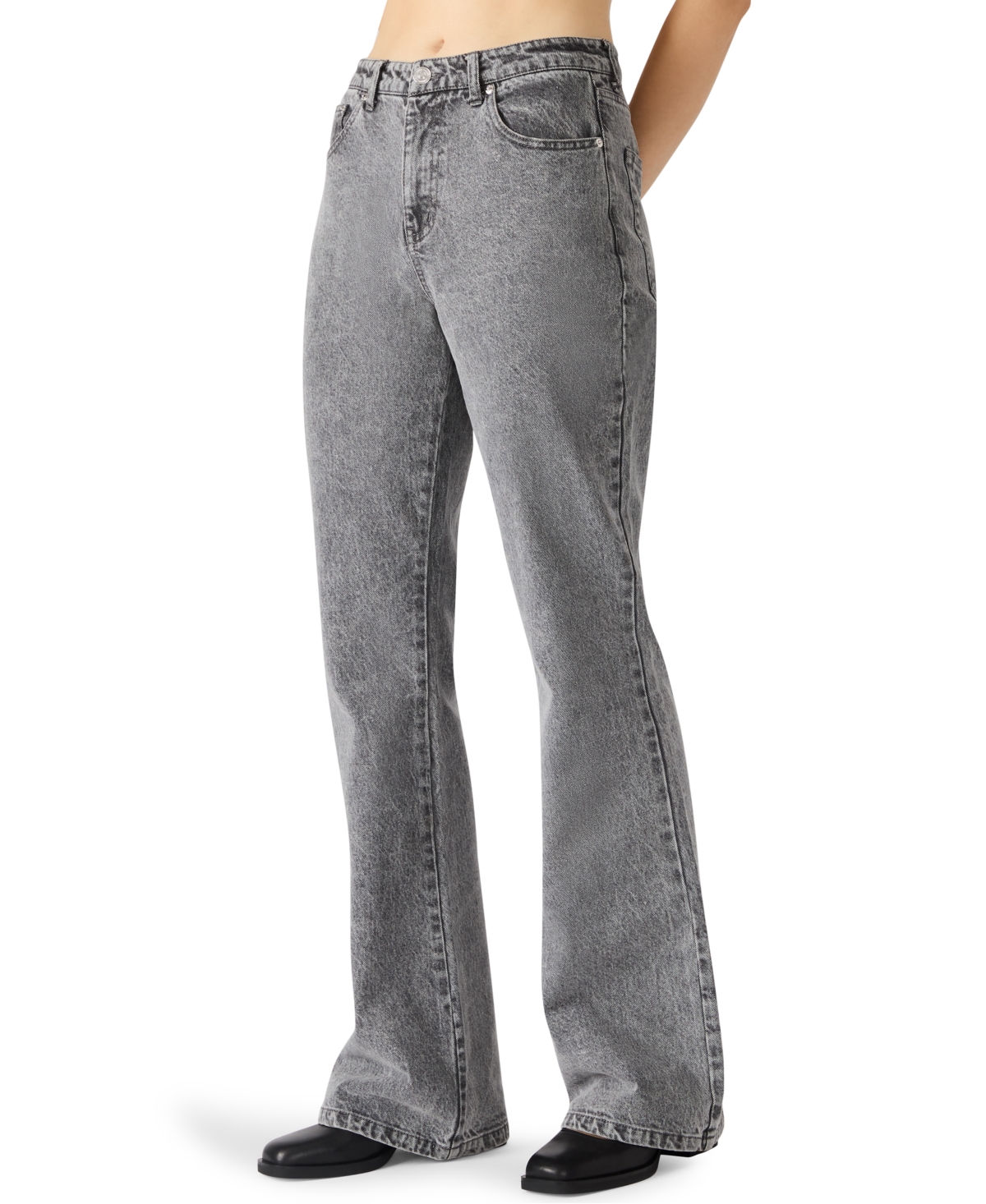 Steve Madden Women's Irys Slim-Fit High Rise Ankle Jeans