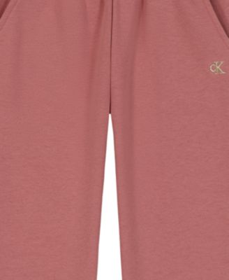 Girls' Toddler 2T-4T Long-Sleeve Hoodie and Fleece Pants, 2-Piece Set