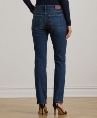 Women's Mid-Rise Straight Ankle Jeans