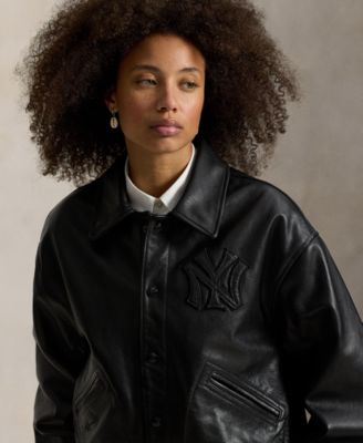 Women's Woven Embroidered Bomber Jacket