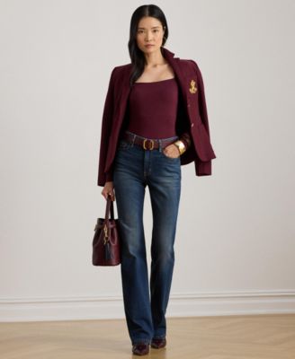 Lauren Ralph Lauren - Women's High-Rise Straight Jeans