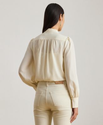 Women's Tie-Neck Top