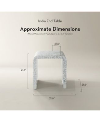 Iridia End Table