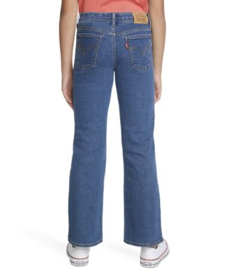 Girls' 7-16 Vintage-Like Mid Rise Wide Leg Jeans
