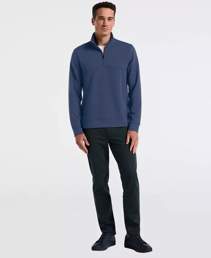 Men's Neoprene Quarter-Zip Long-Sleeve Sweater - thumbnail 7
