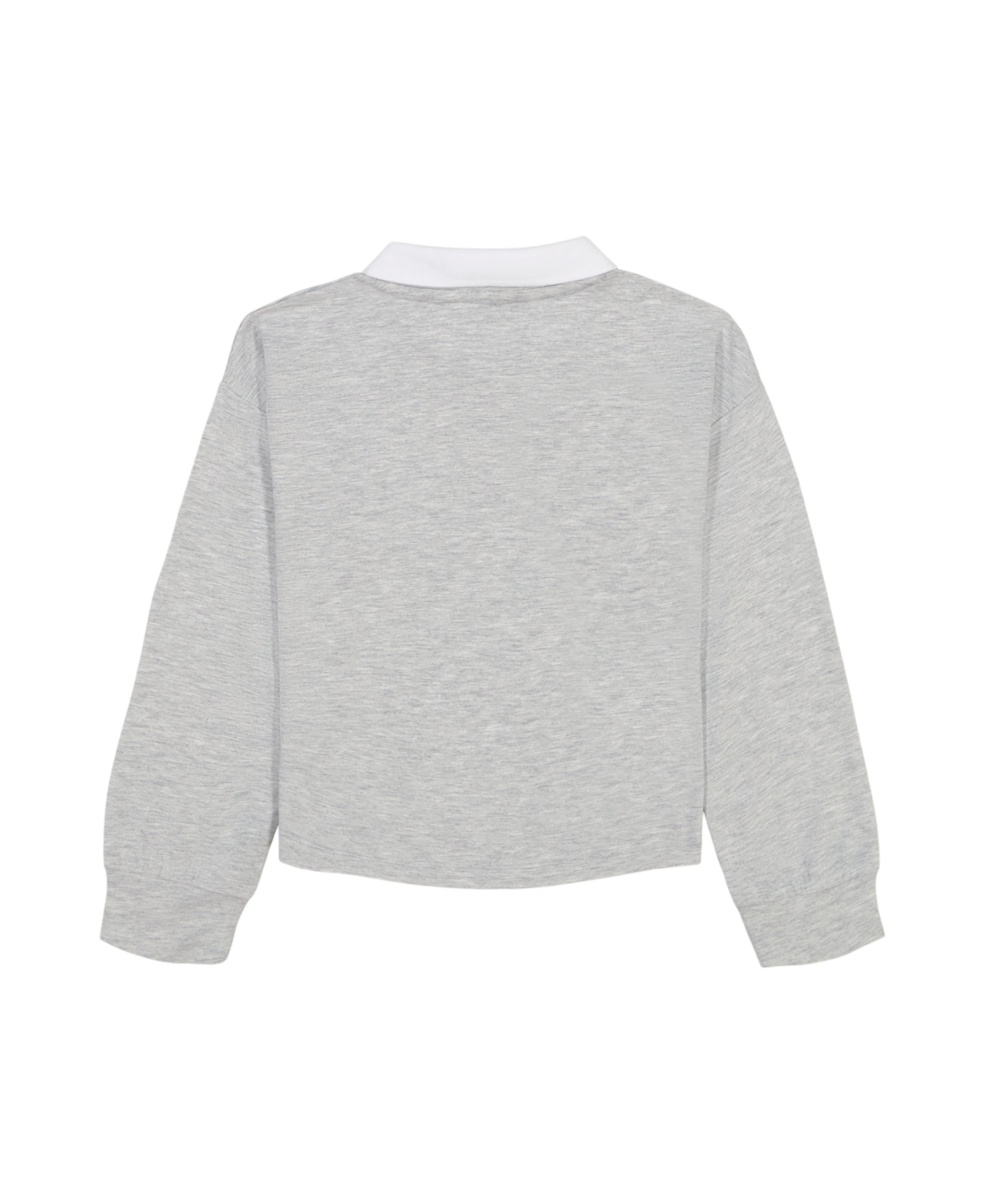 Tommy Hilfiger Girls 7-16 Collared Sweatshirt In Gray