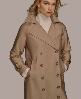 Women's Classic Long Double Breasted Coat