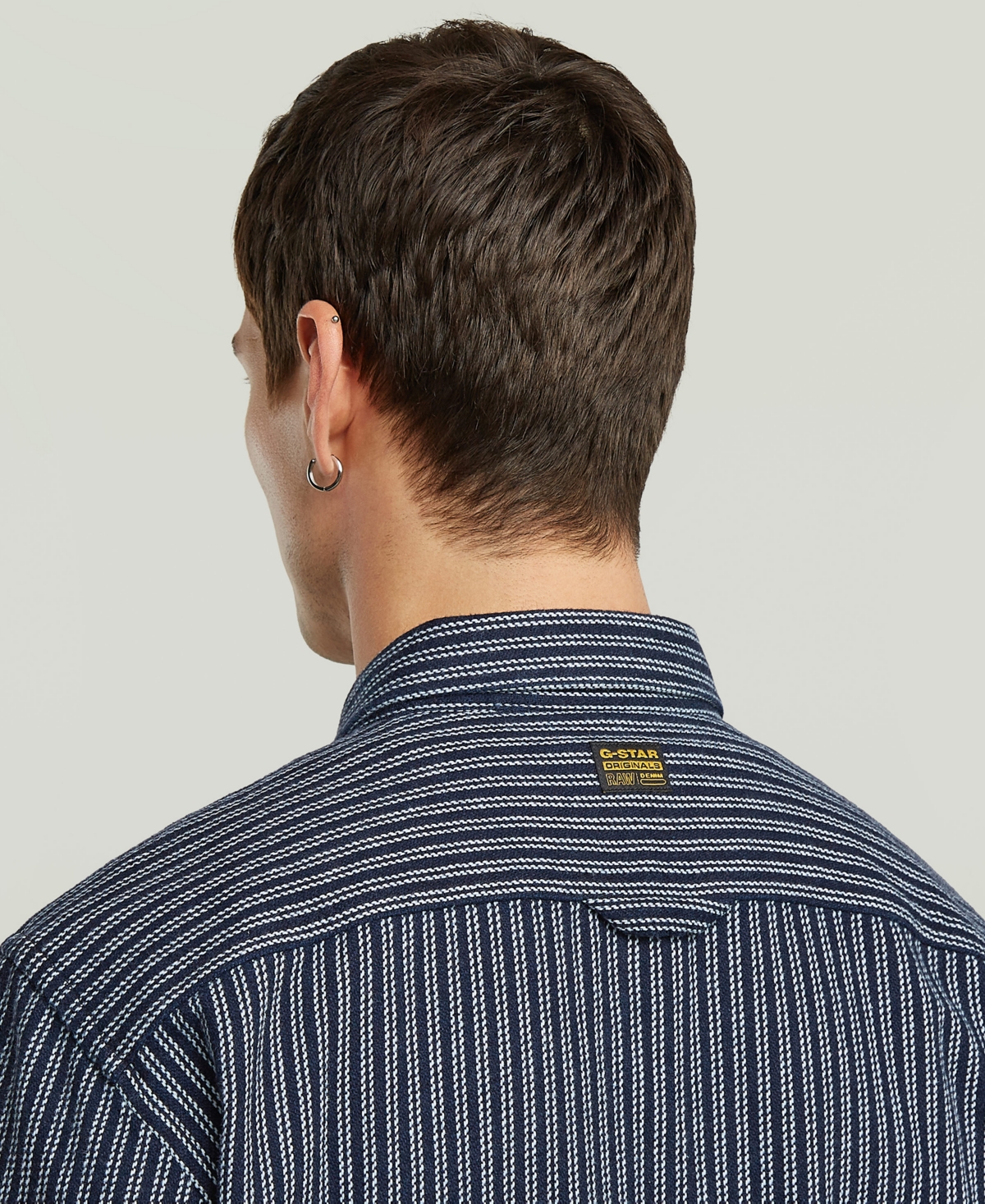 G-Star Raw Men's Stripe Button-Up Regular-Fit Shirt