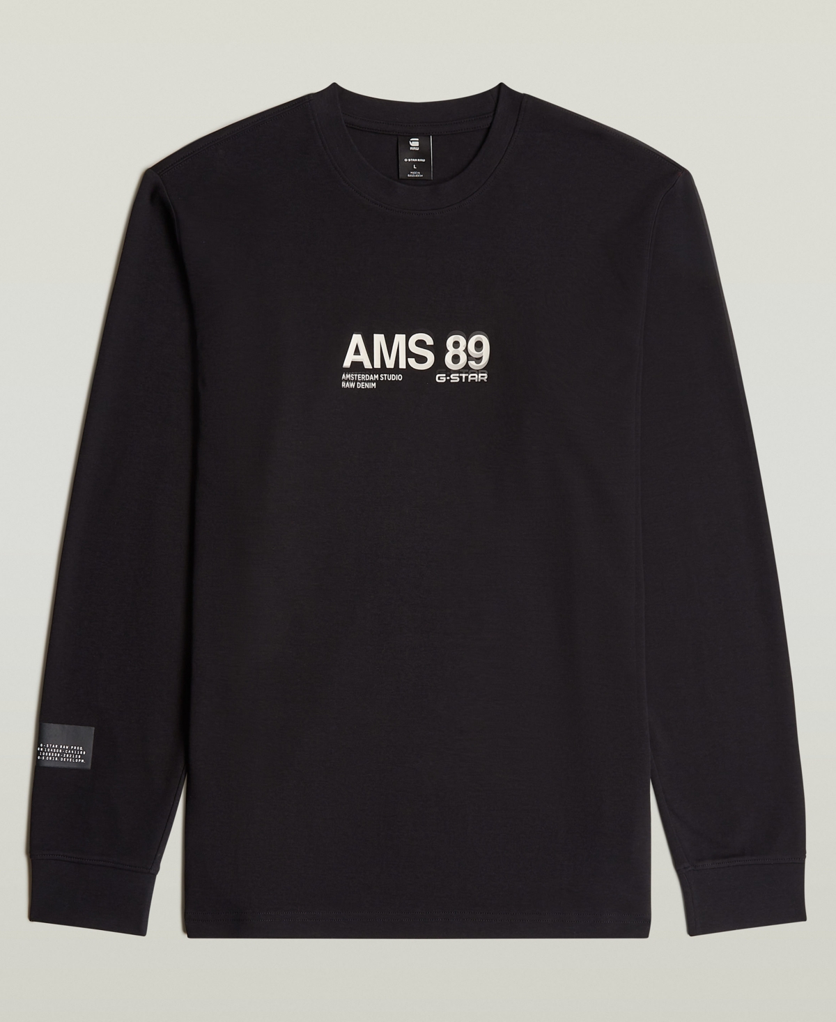 G-Star Raw Men's Regular Fit Long-Sleeve T-Shirt