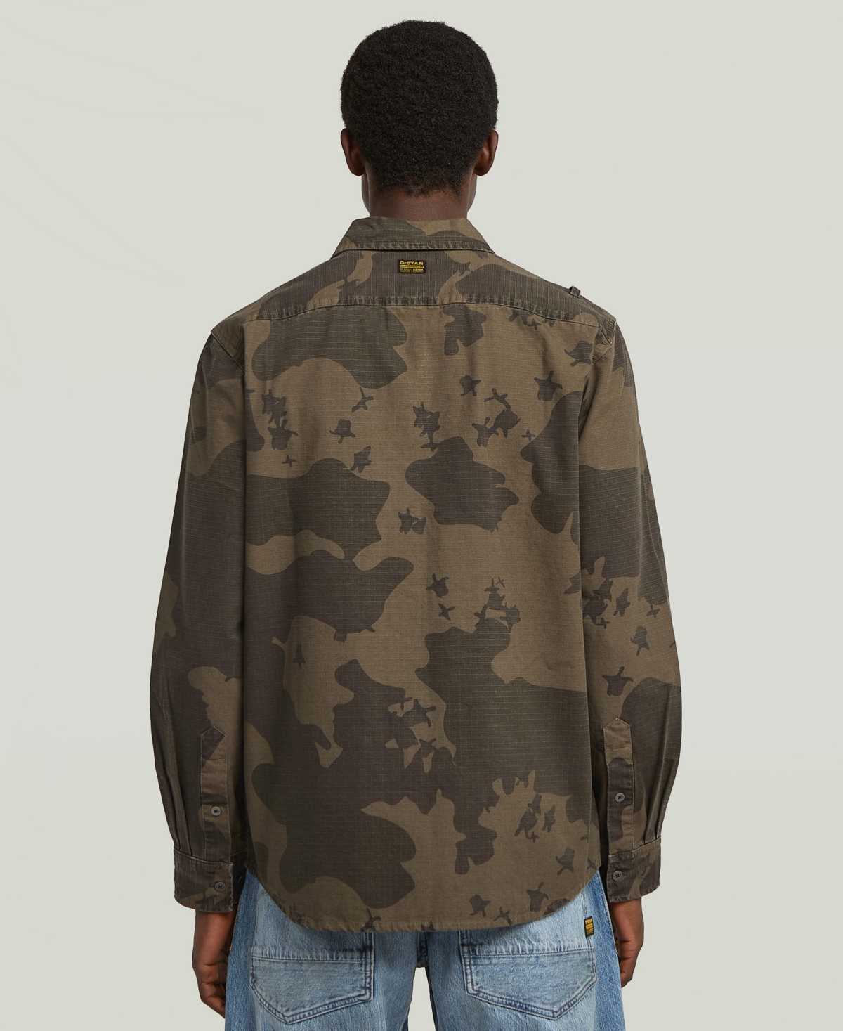 G-Star Raw Men's Classic-Fit Cargo Pocket Shirt