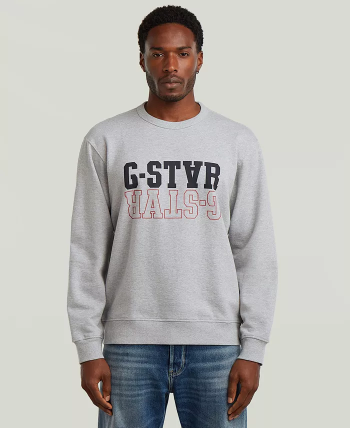 Long-Sleeve Relaxed-Fit Logo Sweatshirt - thumbnail 7
