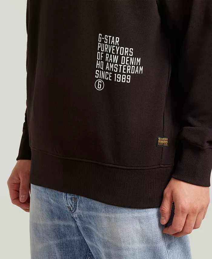 Men's Loose-Fit Hooded Sweatshirt - thumbnail 4