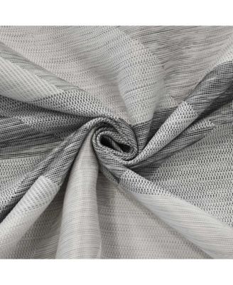 Commonwealth Jackson Grommet Curtain Panel - 52x84", Natural Grey