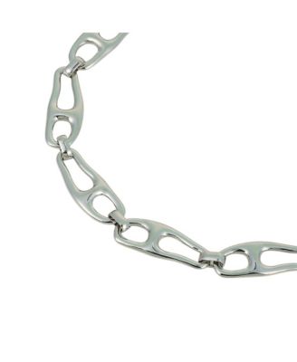 Women's The Pavement-Link Chain Necklace - Chrome Silver