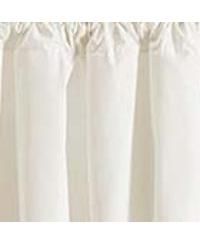 Ellis Classic Tailored Design in a Perma Press Fabric 3" Rod Pocket Lined Swag 84"x36" Natural