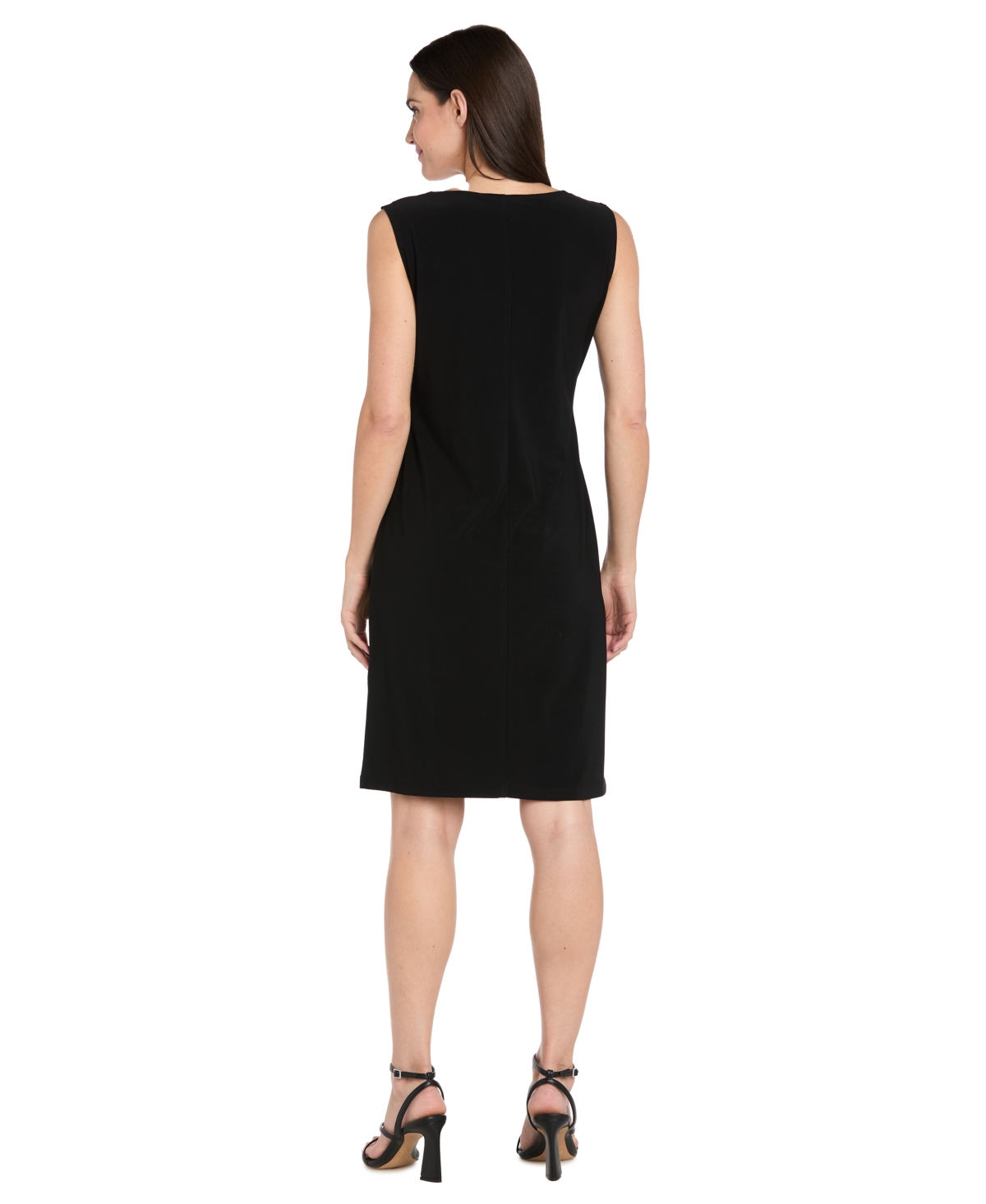 R & M Richards Women's 2-Piece 3/4-Sleeve Jacket with Necklace and Dress