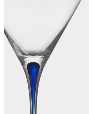 Intermezzo Blue Martini Glass
