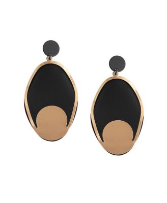 Women's Block Drop Earrings