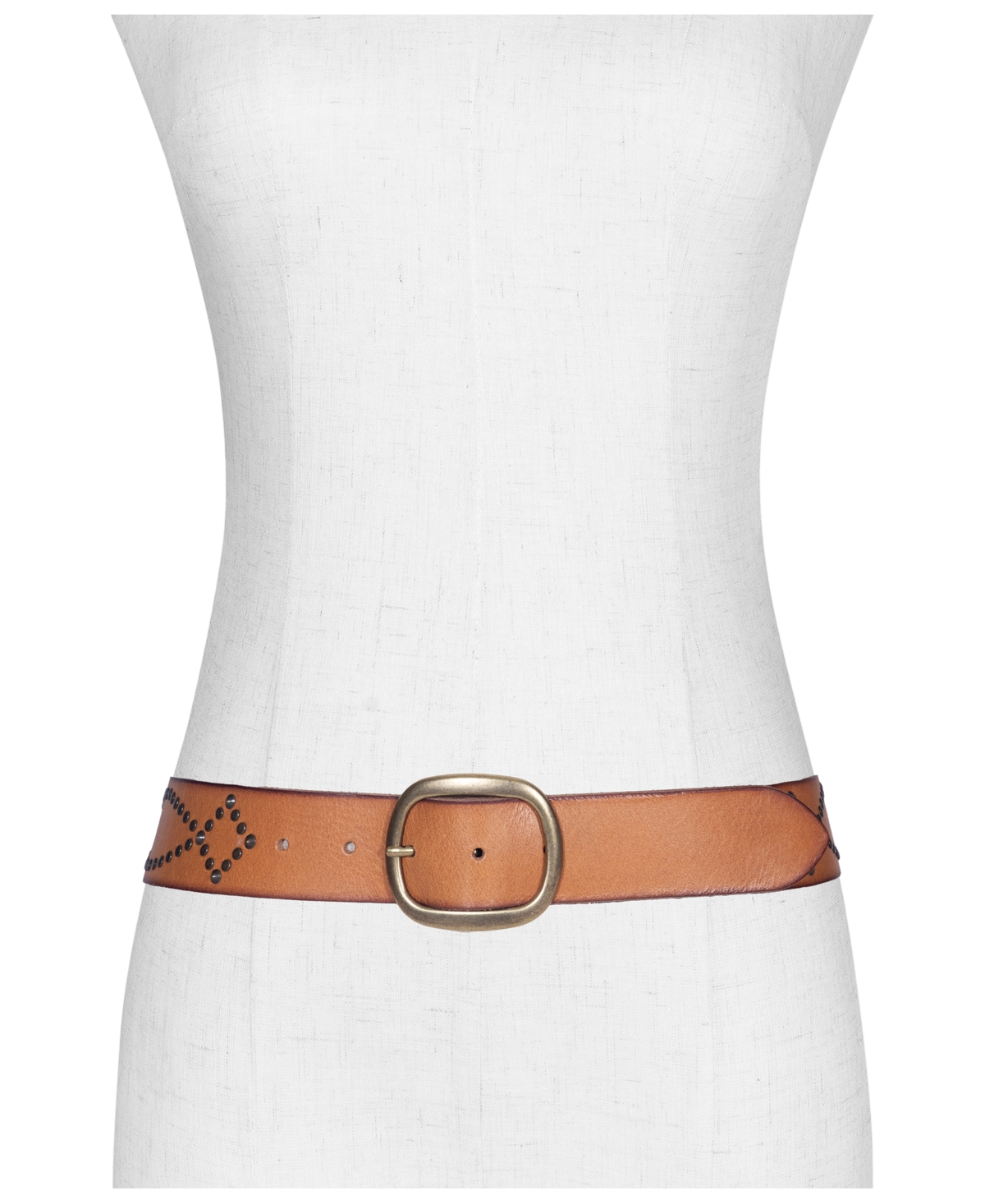 Frye Women's 38MM Heritage Stud Belt