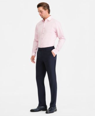 Men's Slim-Fit Wool-Blend Stretch Suit Pants