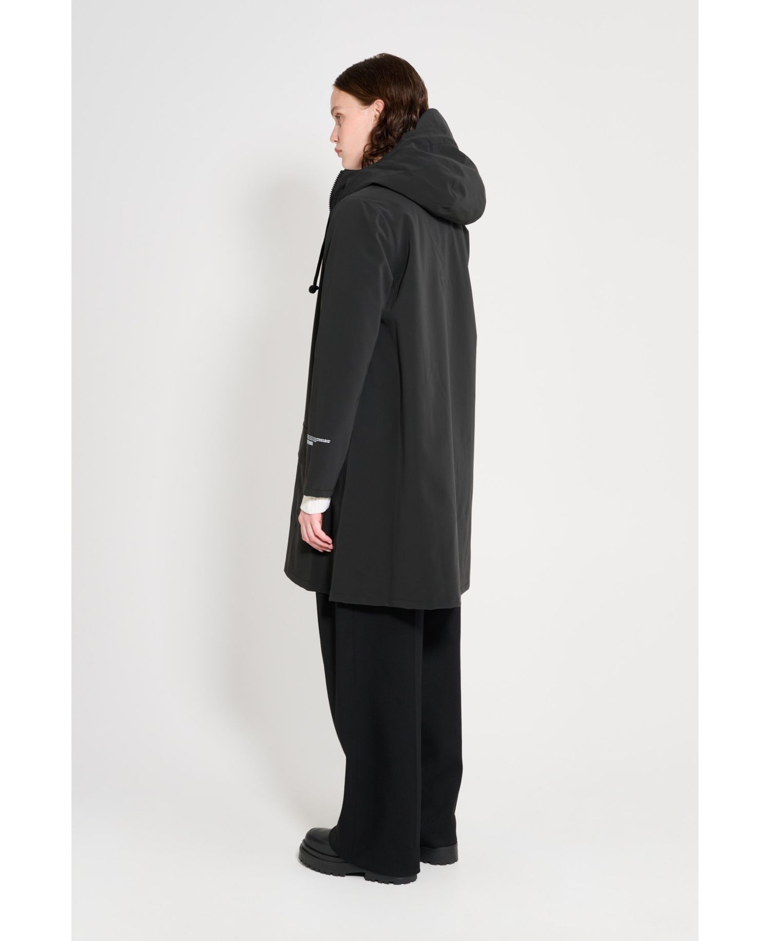 Women's Mosebacke Patch Matte Raincoat