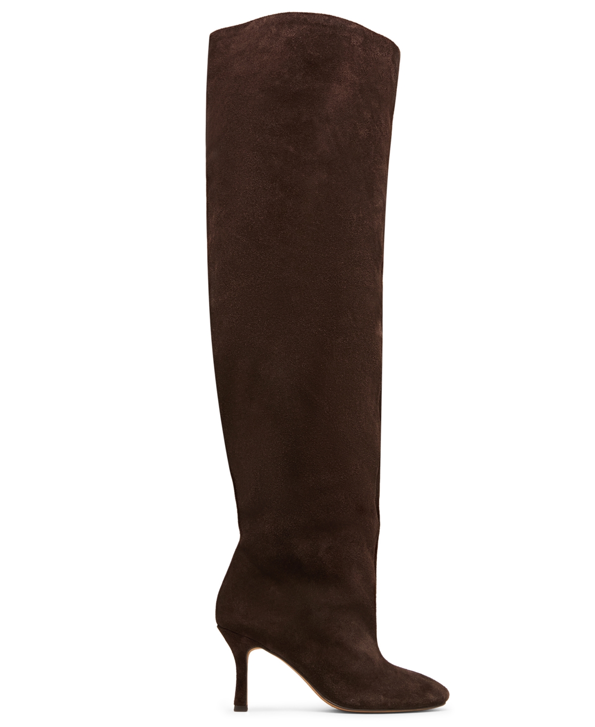 Steve Madden Women's Allison Stovepipe Over-the-knee Round Toe Dress Boots In Brown